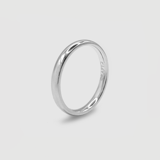 Ronde Bandring (Zilver) 3mm