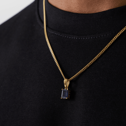 Saffier Hanger (Goud)