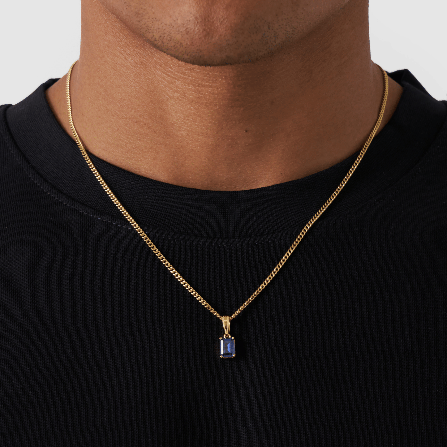 Saffier Hanger (Goud)