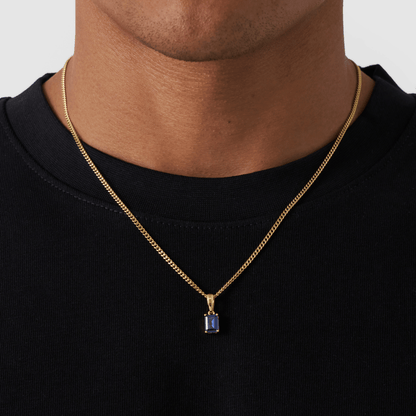 Saffier Hanger (Goud)