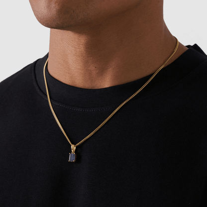 Saffier Hanger (Goud)