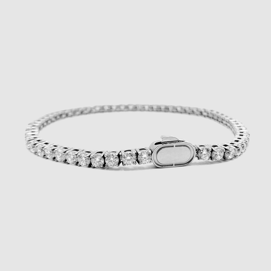 Tennisarmband (Zilver) 3mm