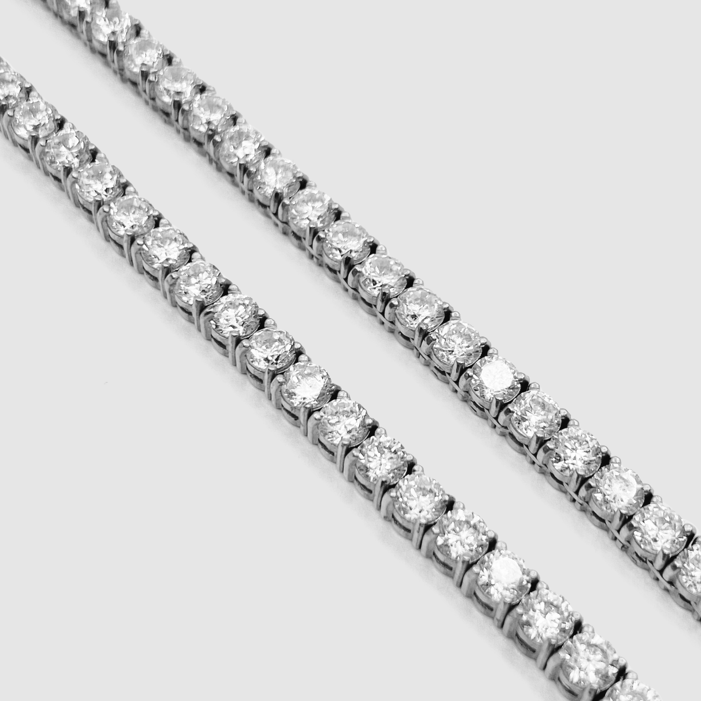 Tennis Ketting (Zilver) 3mm