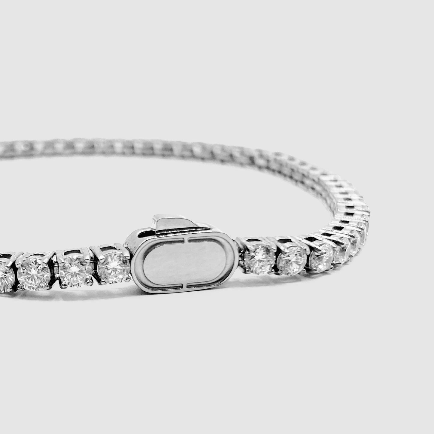 Tennisarmband (Zilver) 3mm