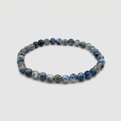 Sodaliet Steen Armband (Zilver)