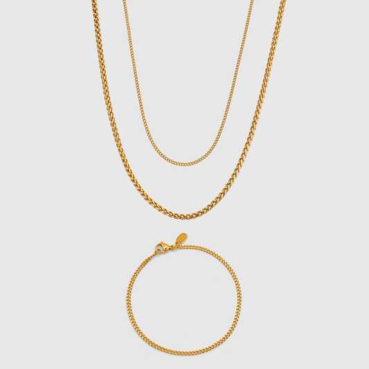 Essentieel Set (Goud)