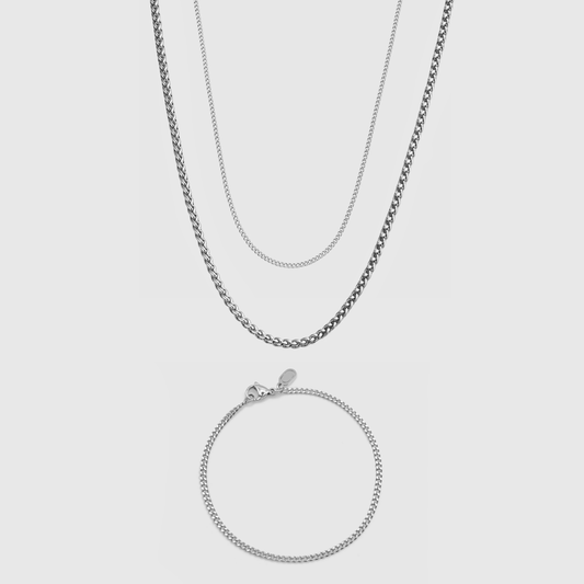 Essentieel Set (Zilver)
