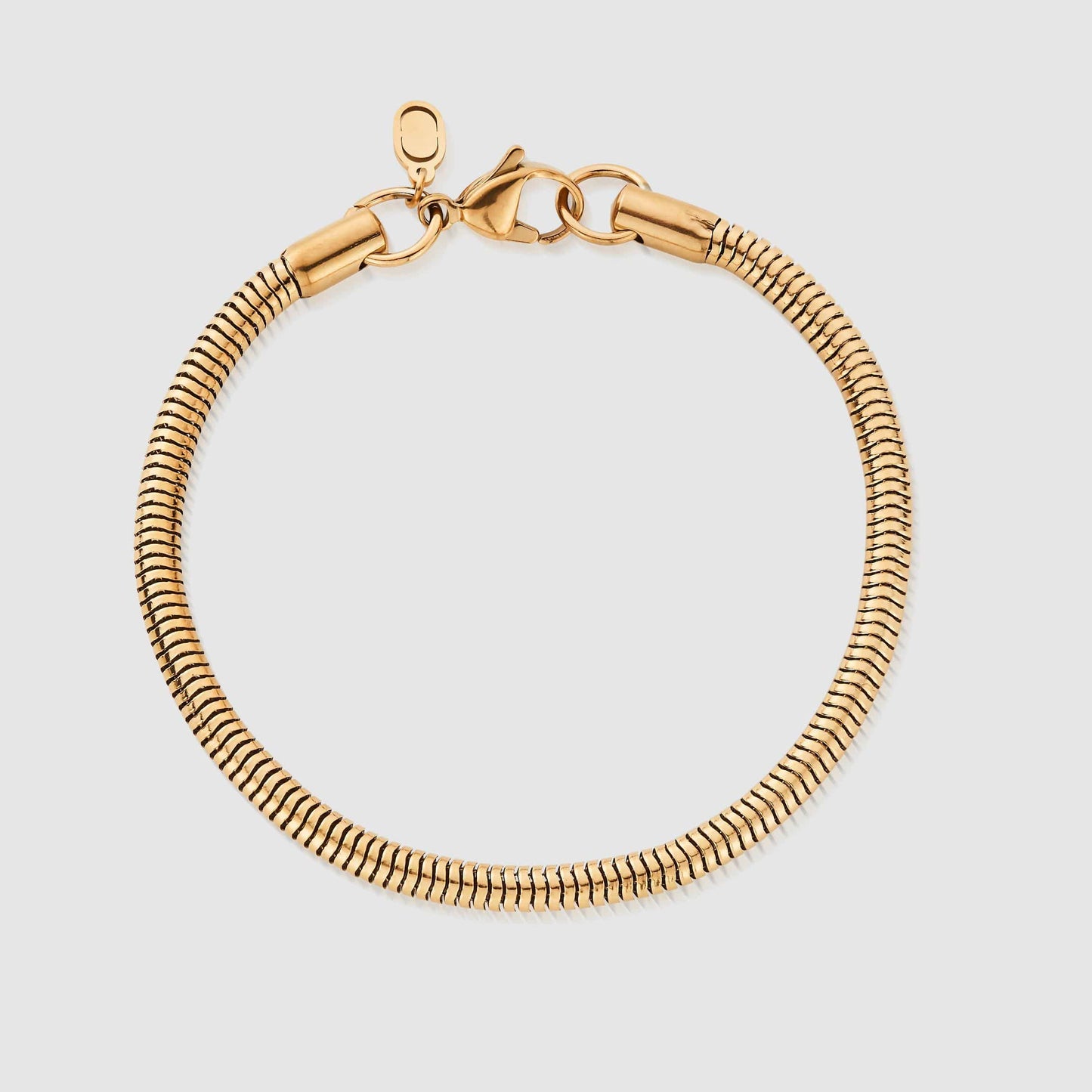 Slangenarmband (Goud) 4mm