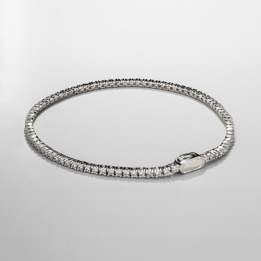Tennisarmband (Zilver) 2mm