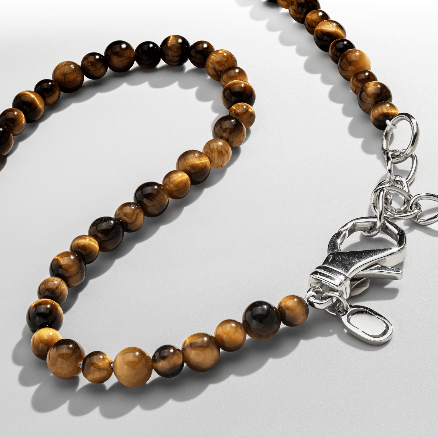 Tijgeroog Kralen Ketting