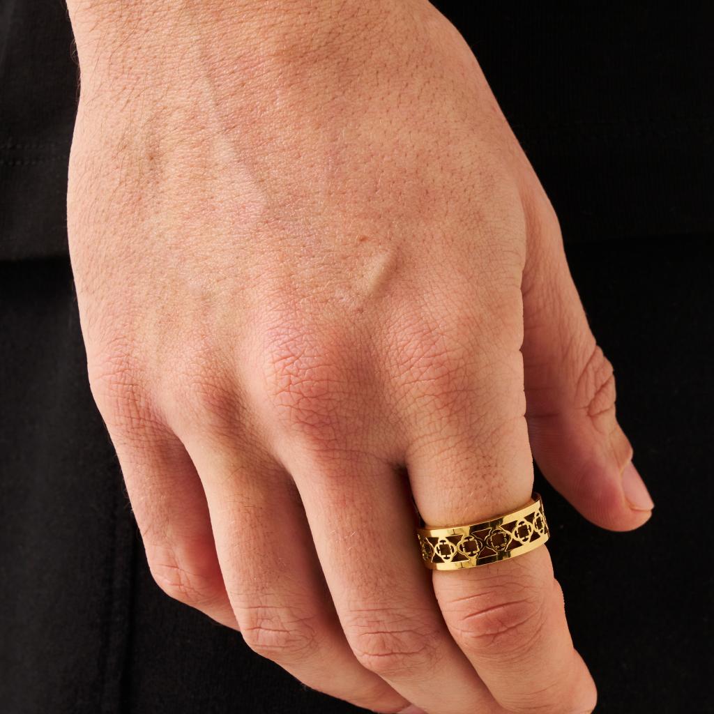 Clover Bandring (Goud)