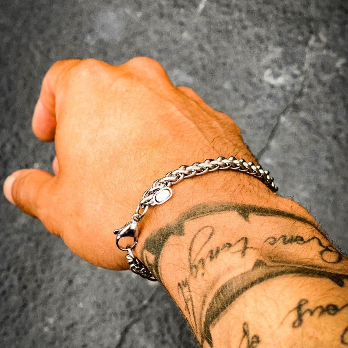 Tarwe Armband (Zilver) 5mm