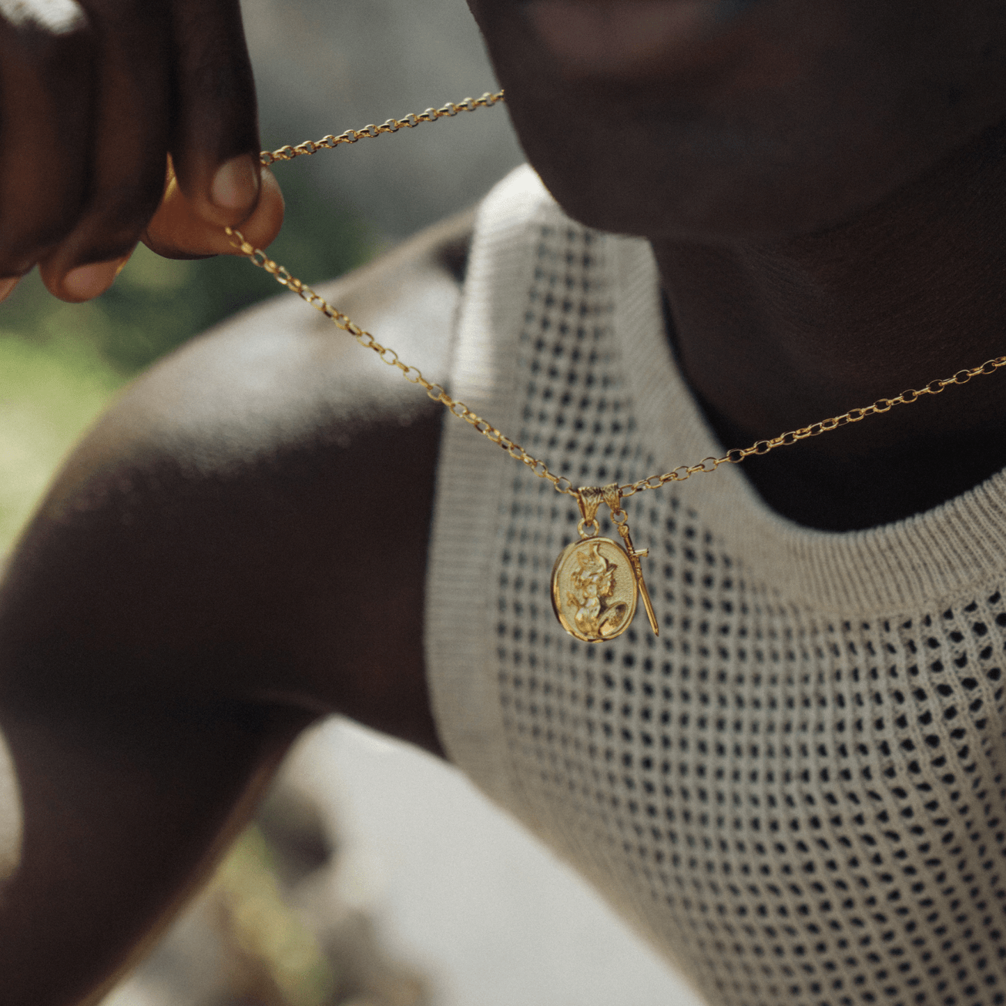 Achilles Hanger (Goud)