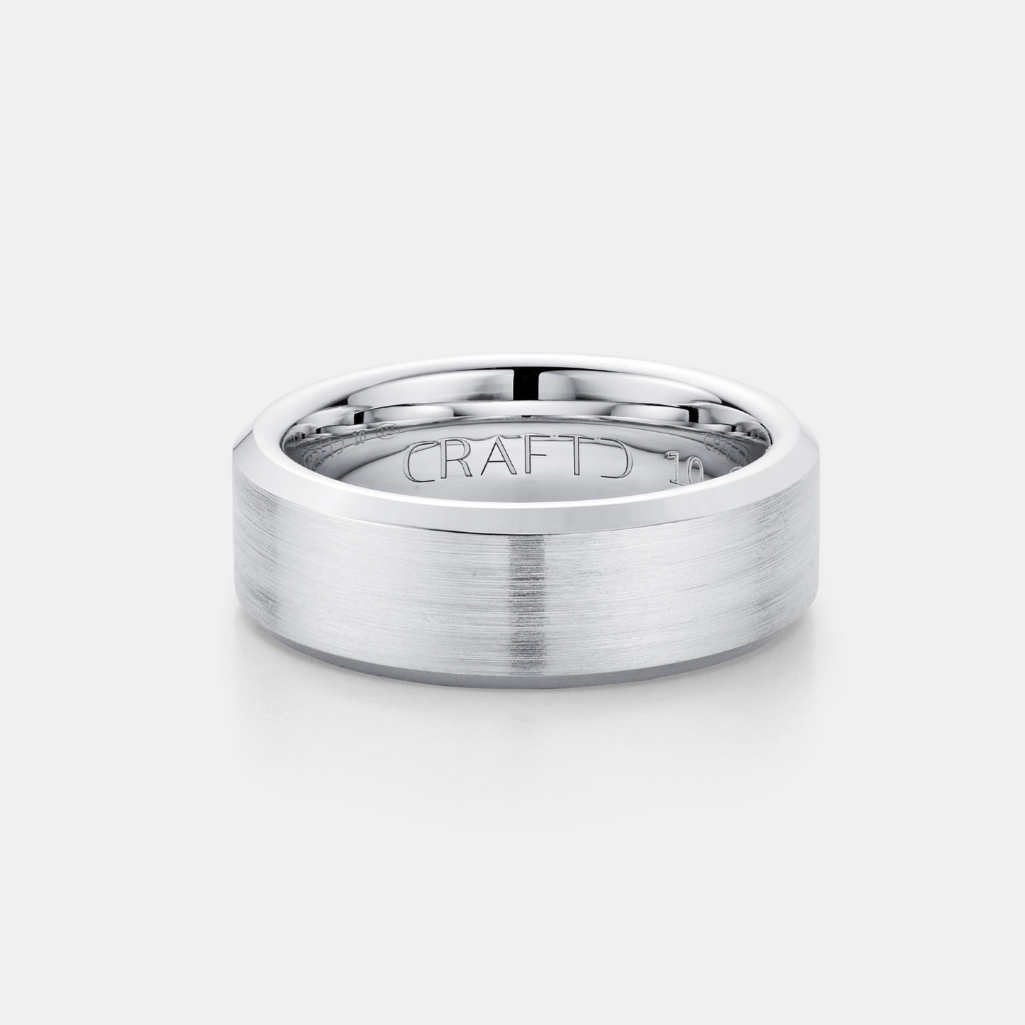 Afgeronde Ring (Zilver) 8mm | Sterling Zilver