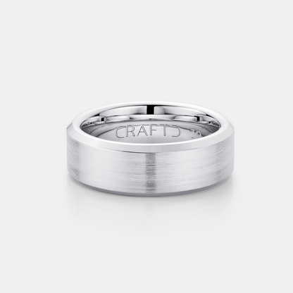 Afgeronde Ring (Zilver) 8mm | Sterling Zilver