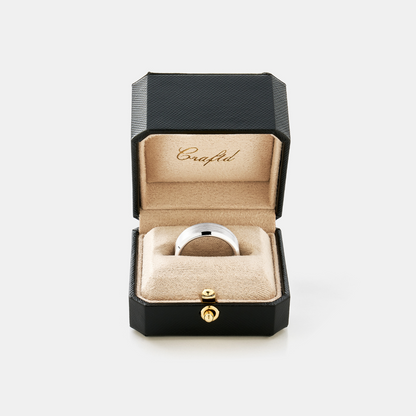 Afgeronde Ring (Zilver) 8mm | Sterling Zilver