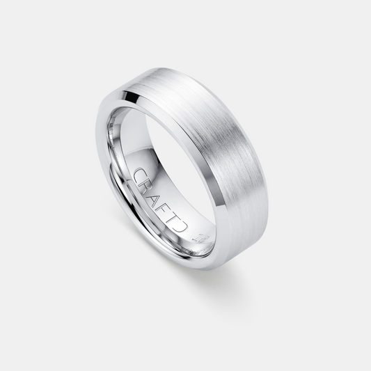 Afgeronde Ring (Zilver) 8mm | Sterling Zilver