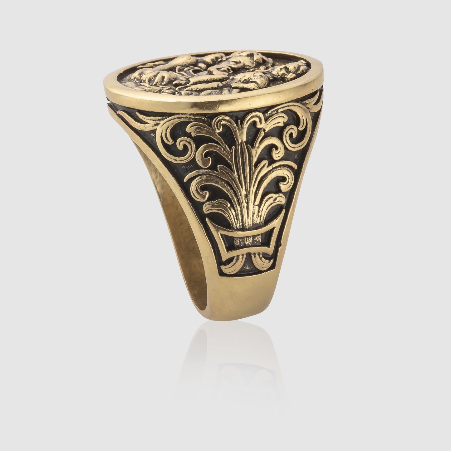 St. Christopher Ring (Goud)