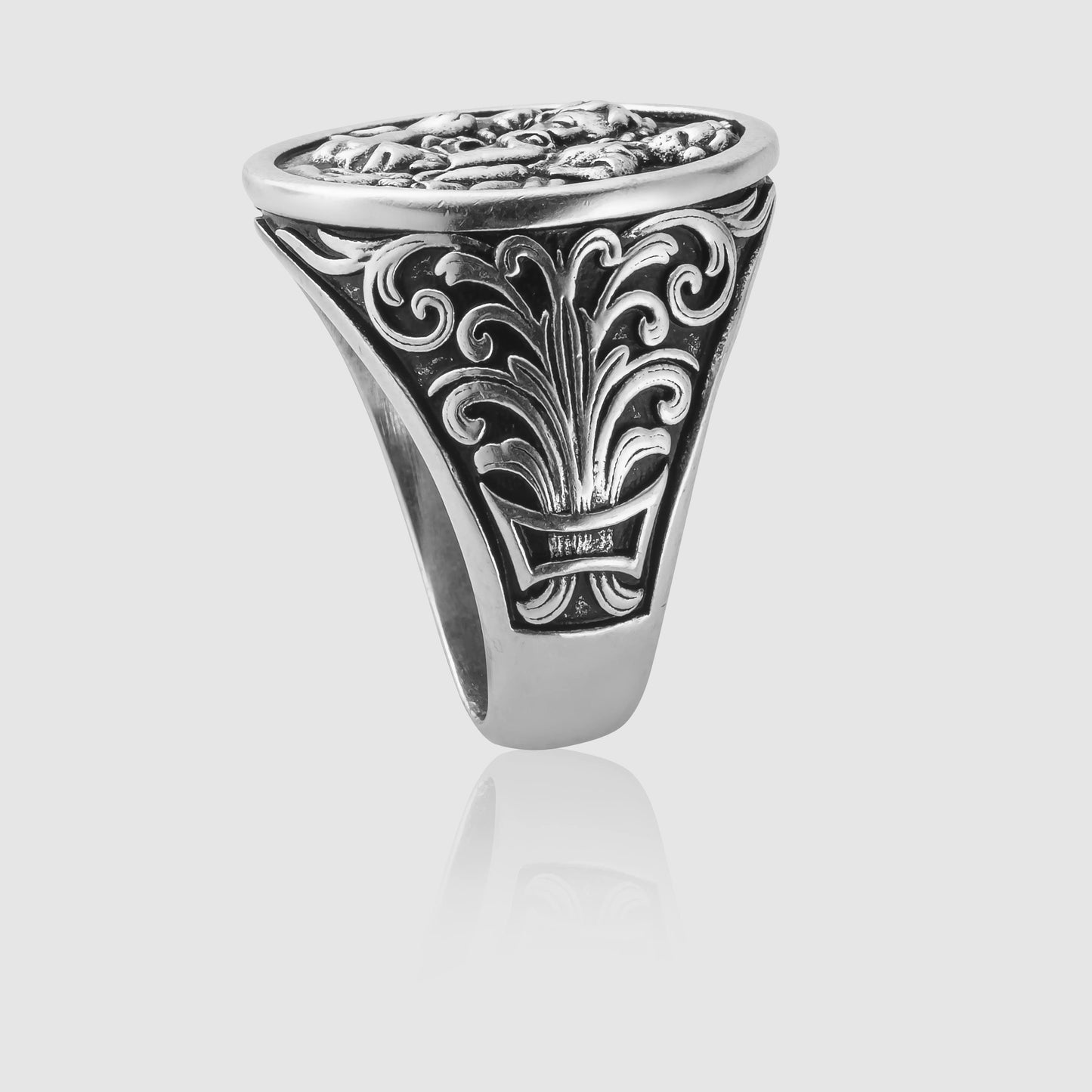 St. Christopher Ring (Zilver)