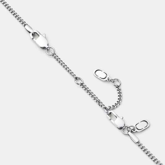 3" Kettingverlengstuk (Zilver)