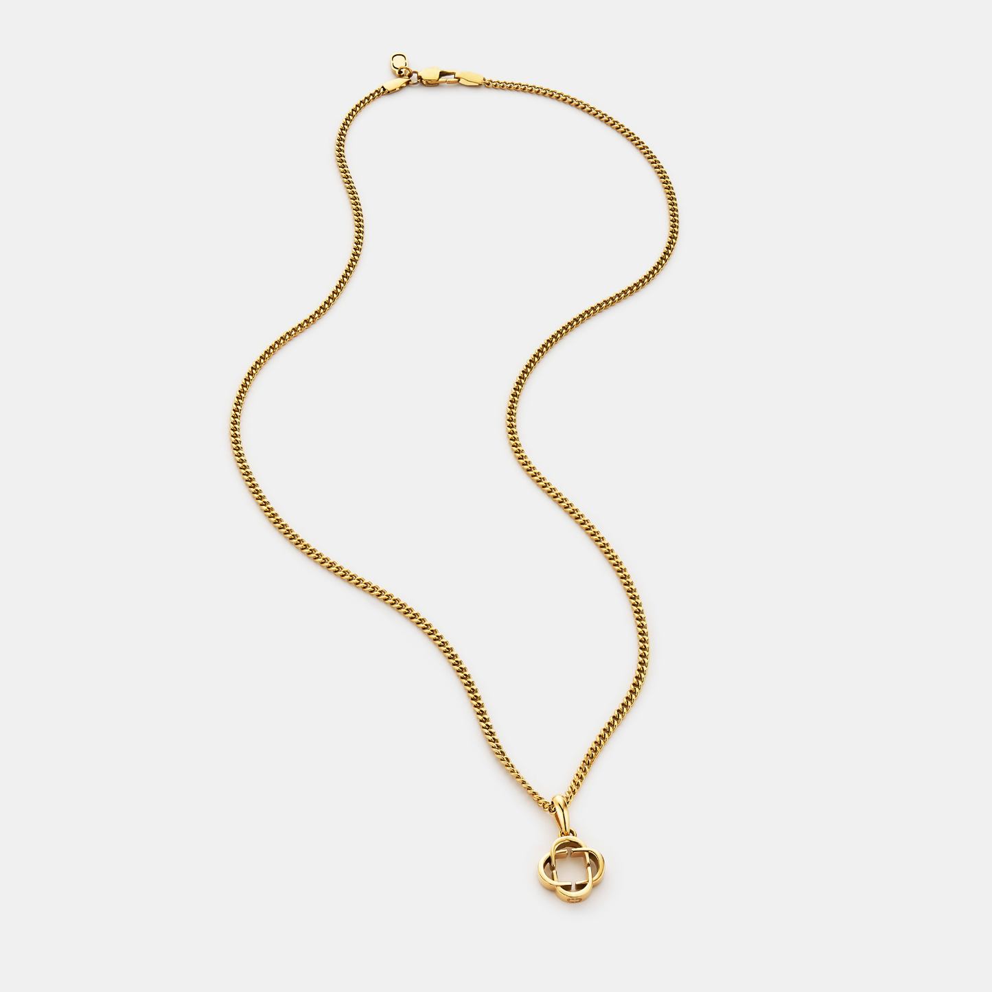 Klavertje Vier Hangertje (Goud)