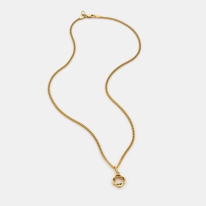 Klavertje Vier Hangertje (Goud)