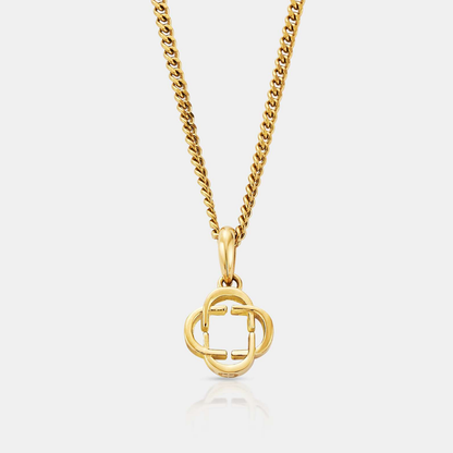 Klavertje Vier Hangertje (Goud)