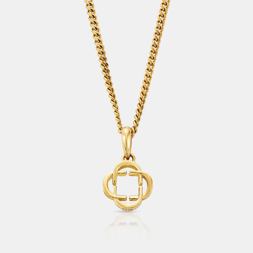 Klavertje Vier Hangertje (Goud)