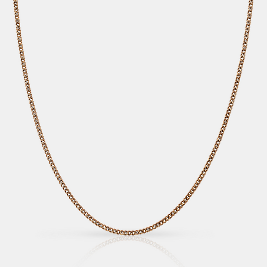Connell Ketting (Roze Goud) 2mm