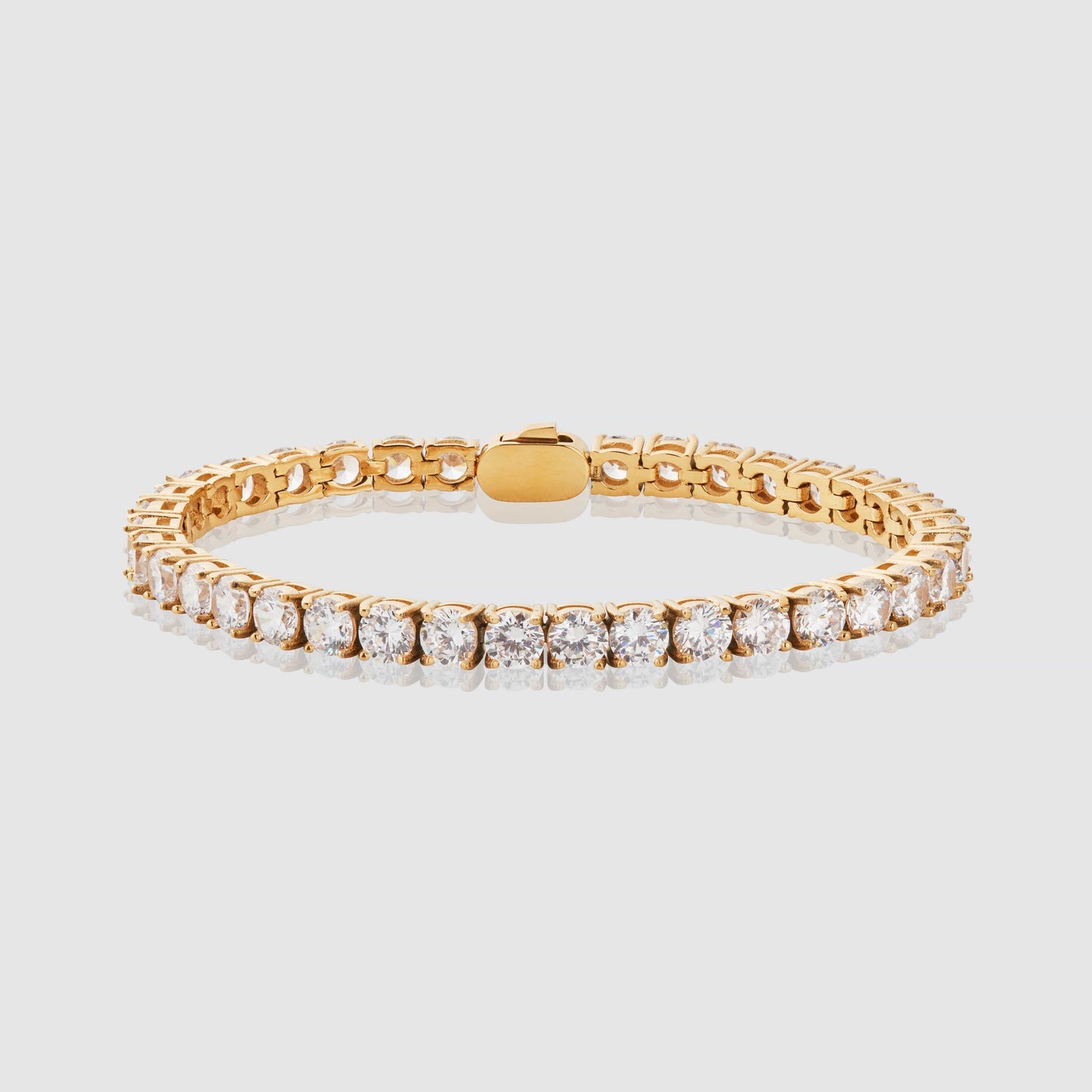 Tennisarmband (Goud) 5mm