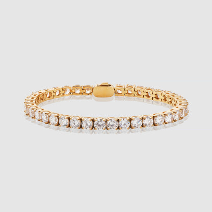Tennisarmband (Goud) 5mm