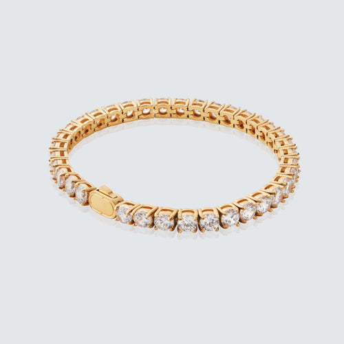 Tennisarmband (Goud) 5mm