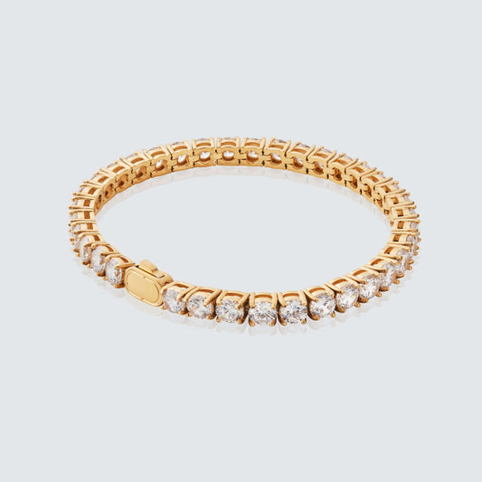 Tennisarmband (Goud) 5mm
