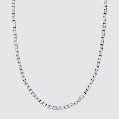 Tennis Ketting (Zilver) 5mm