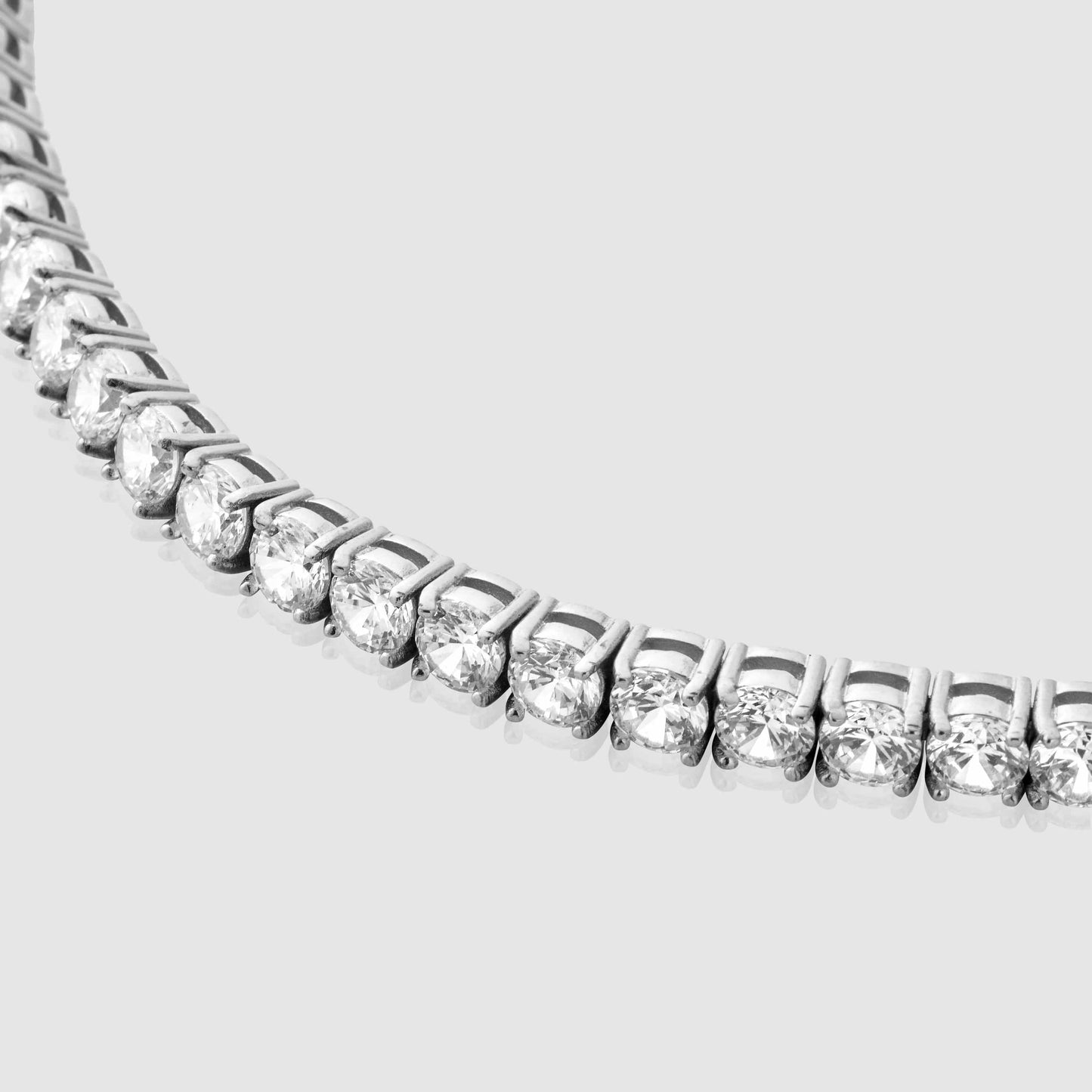 Tennis Ketting (Zilver) 5mm