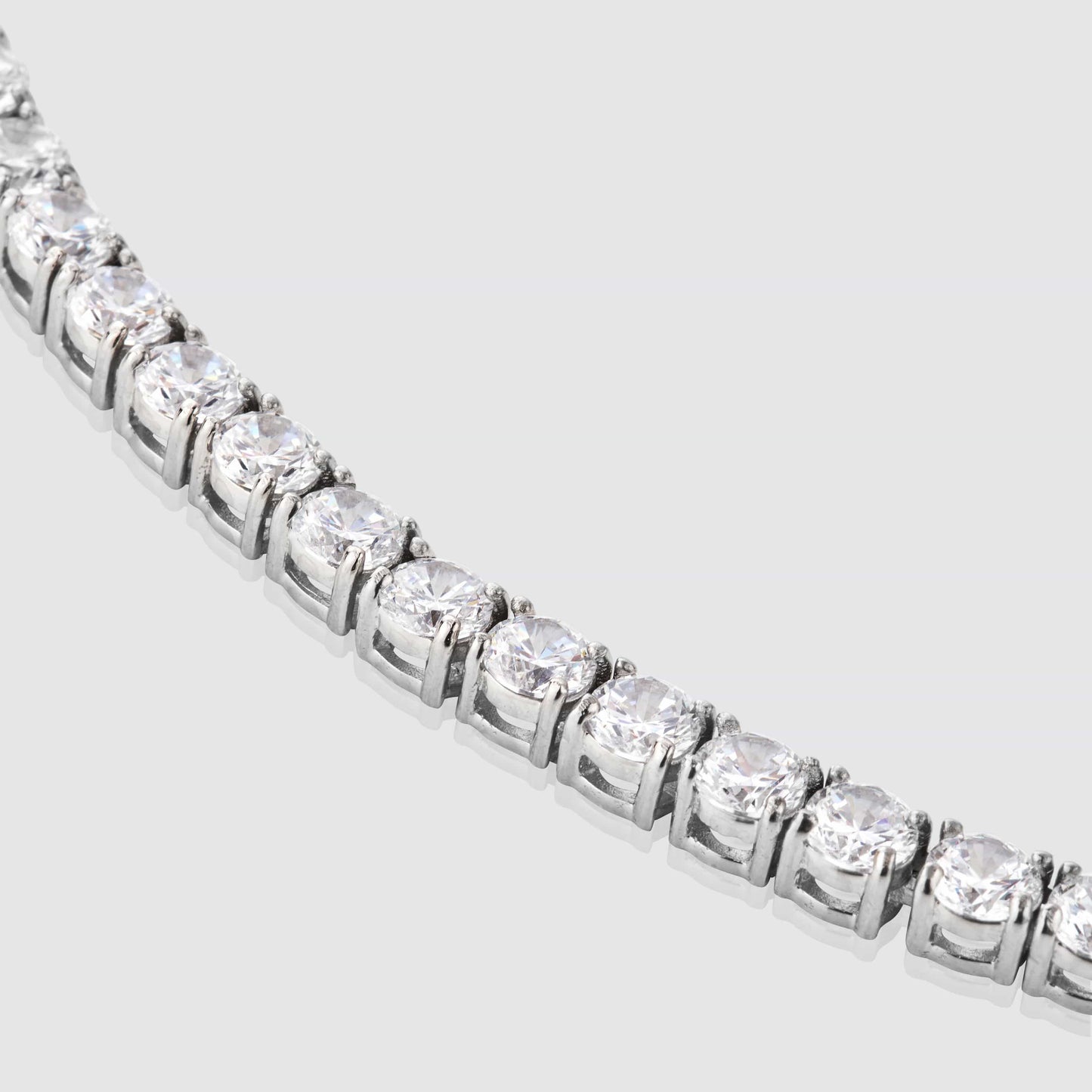 Tennis Ketting (Zilver) 5mm