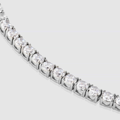 Tennis Ketting (Zilver) 5mm