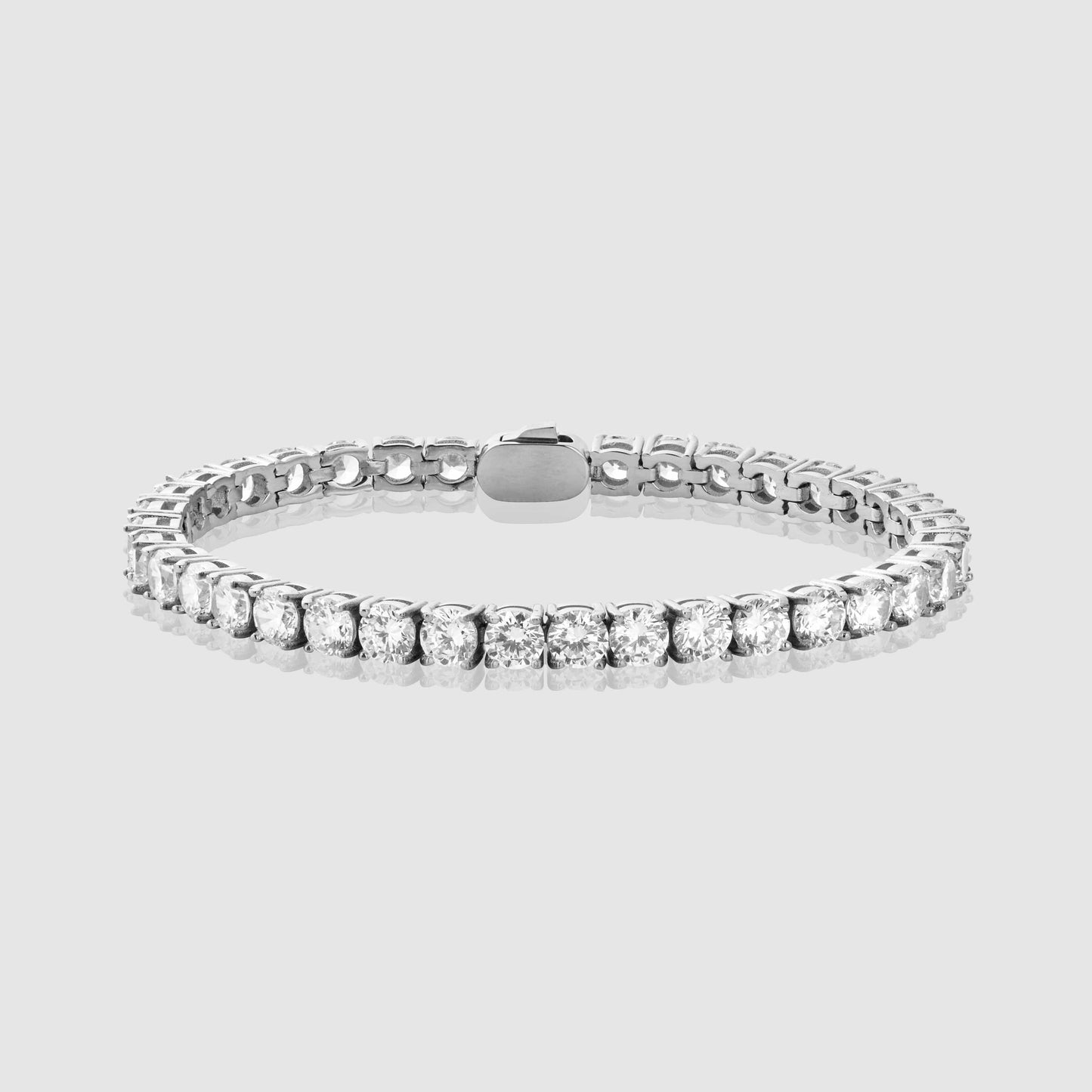 Tennisarmband (Zilver) 5mm
