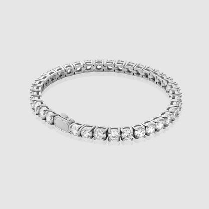 Tennisarmband (Zilver) 5mm