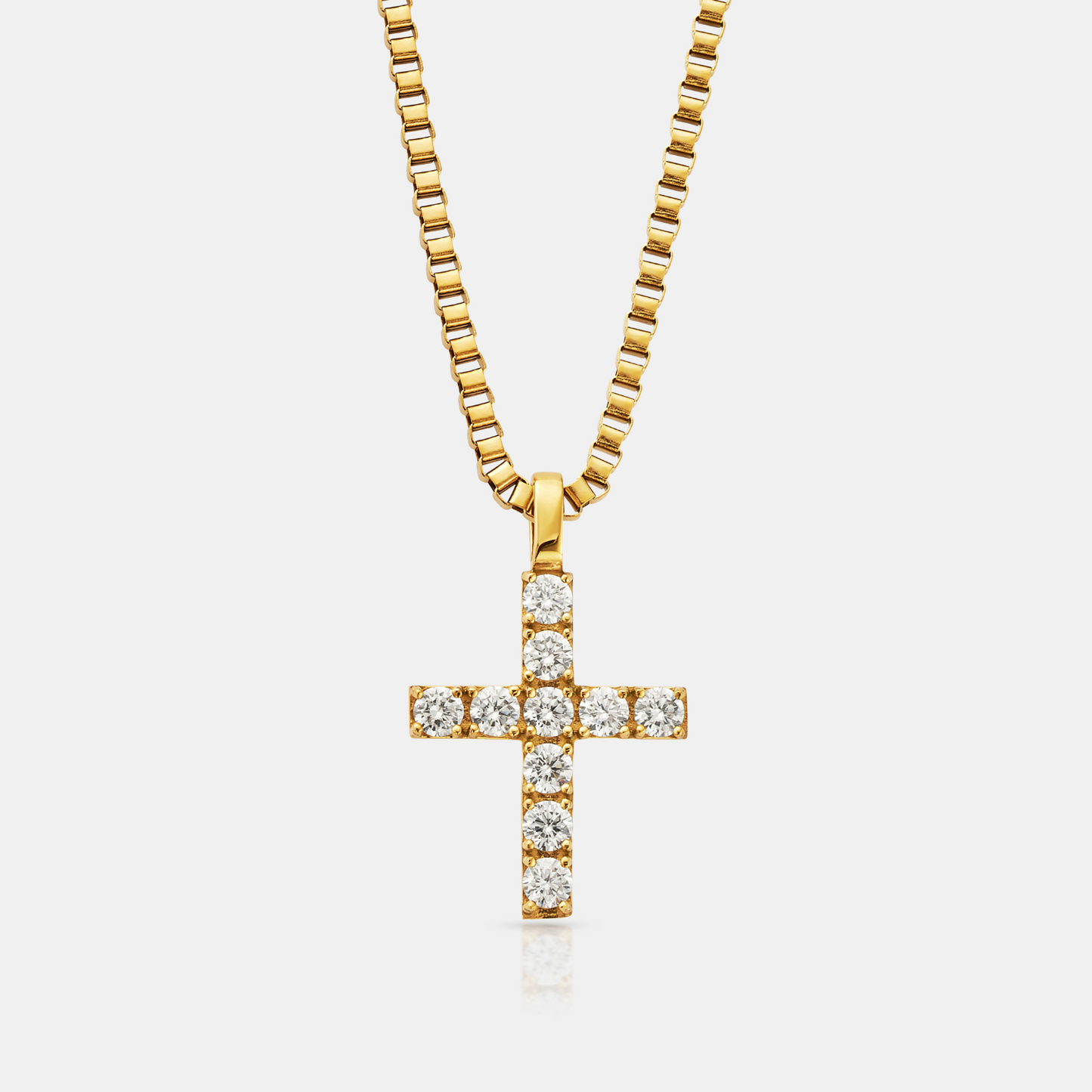 Iced Cross (Goud)