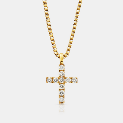 Iced Cross (Goud)