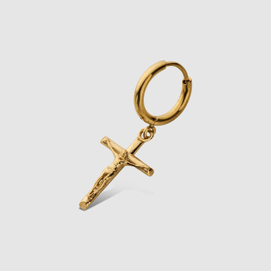 Kruis Earring (Goud)