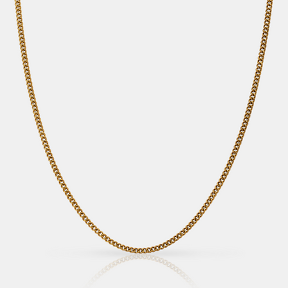 Cubaans (Goud) 2mm
