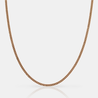 Cubaans (Roze Goud) 2mm