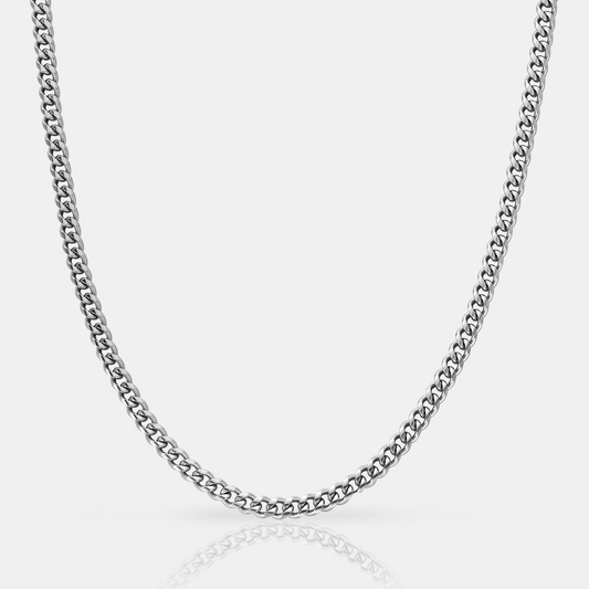 Cubaans (Sterling Zilver) 4mm