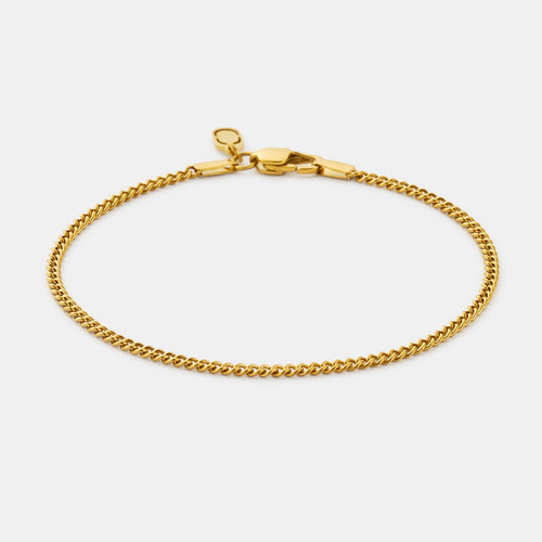 Cubaans Armband (Goud) 2mm