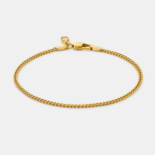 Cubaans Armband (Goud) 2mm