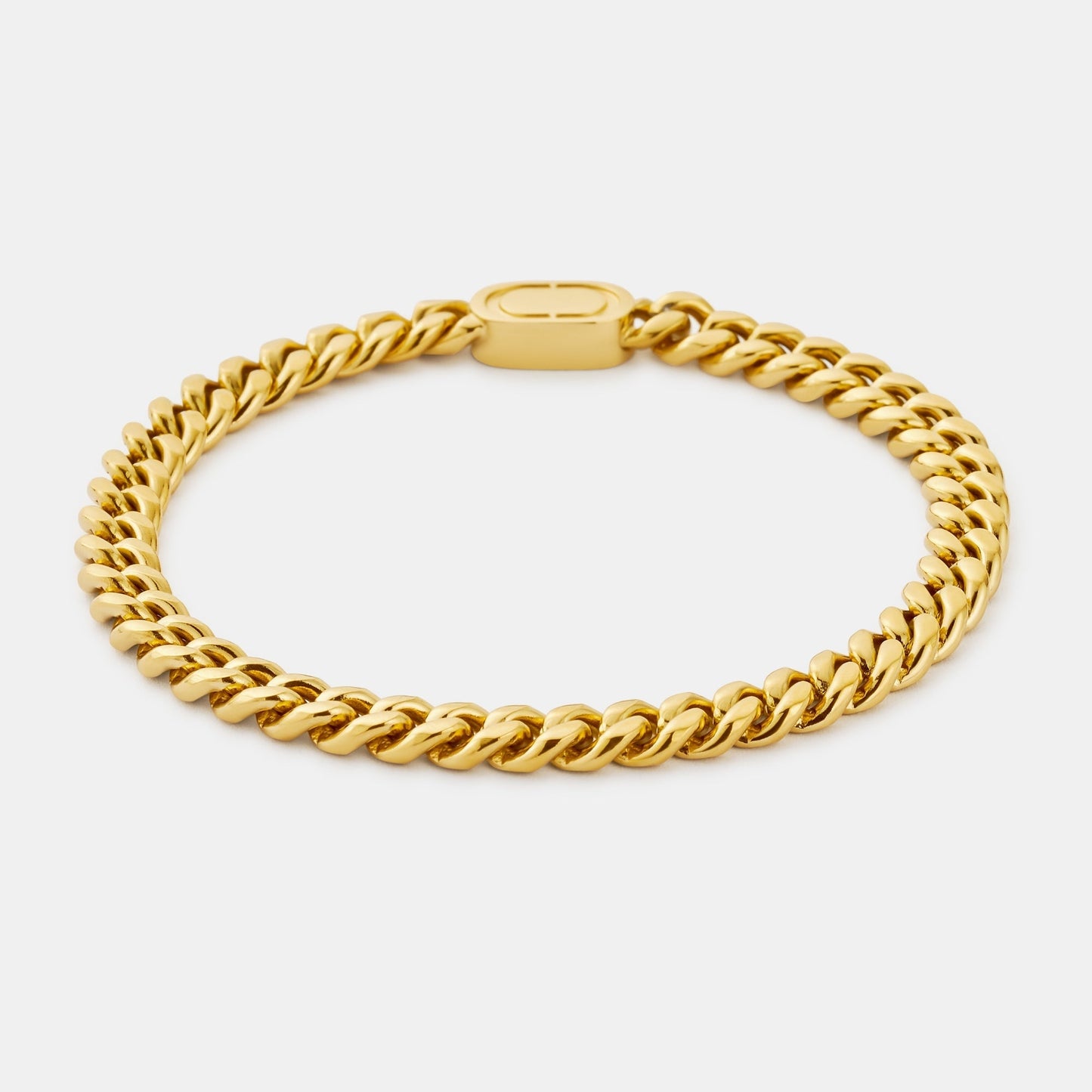 Cubaans Armband (Goud) 6mm