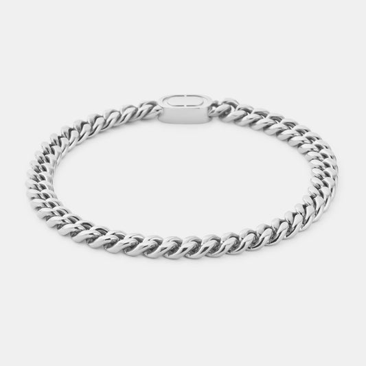 Cubaans Armband (Zilver) 6mm