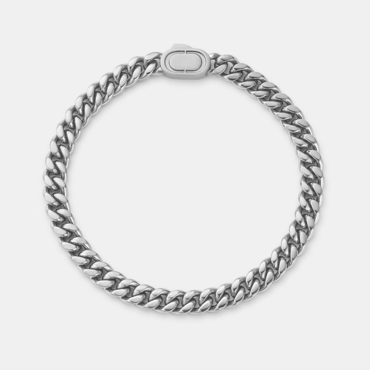 Cubaans Armband (Zilver) 6mm